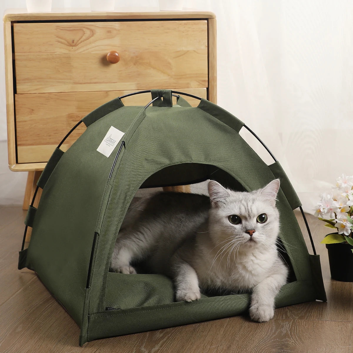 Tenda Rifugio Relax per Gatti - con cuscino
