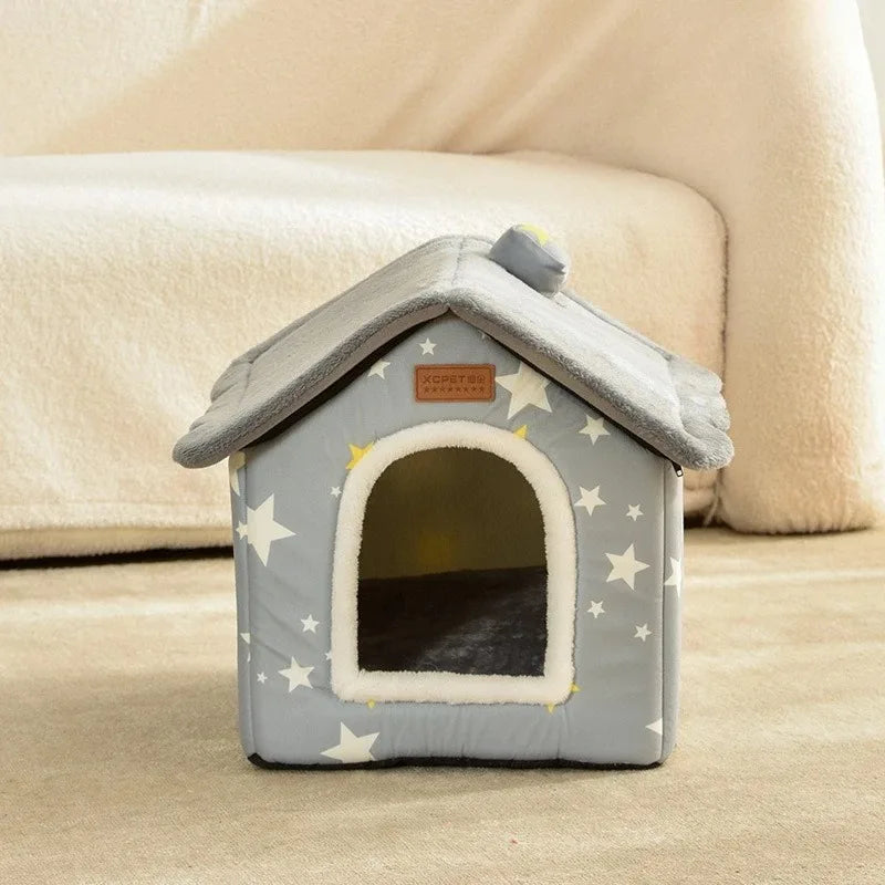 Fluffy Dog Bed Washable Pet Sofa Cushion for Cats