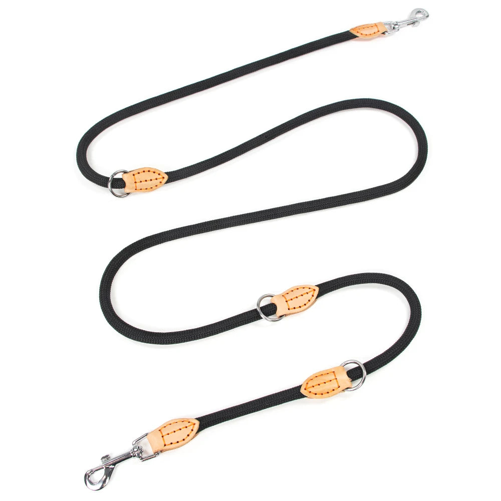 Multifunction Hands Free Dog Leash 2.1M Adjustable Double