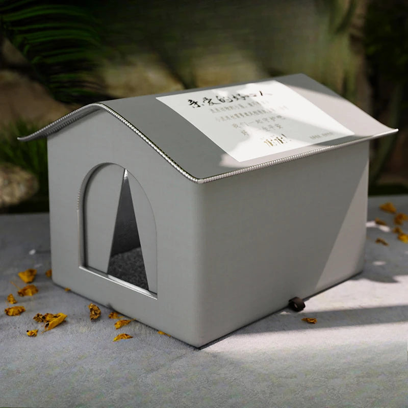 Waterproof Outdoor Pet House Warm Foldable Cat Dog Bed