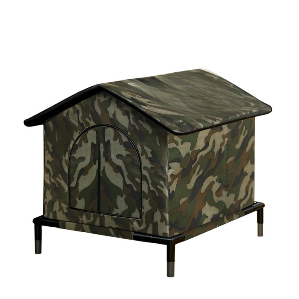 Waterproof Outdoor Cat Shelter Foldable Pet House for All Seasons