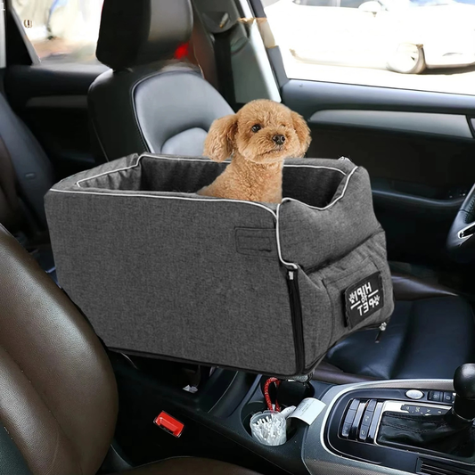 Portable Pet Car Seat Bed Booster for Cats & Small Dogs