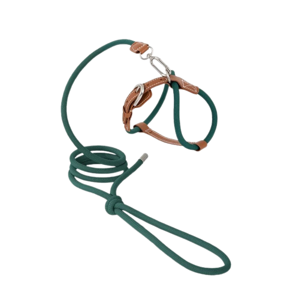 Lightweight X Shape Cat Harness Leash Set Escape Proof