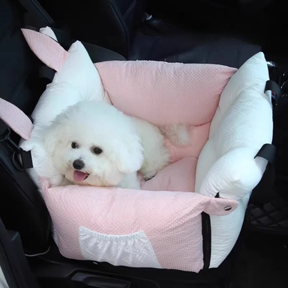 Portable Pet Car Seat Cushion Trunk Bed for Dogs & Cats