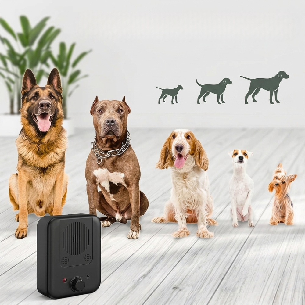 Ultrasonic Dog Bark Control Device Outdoor Repeller