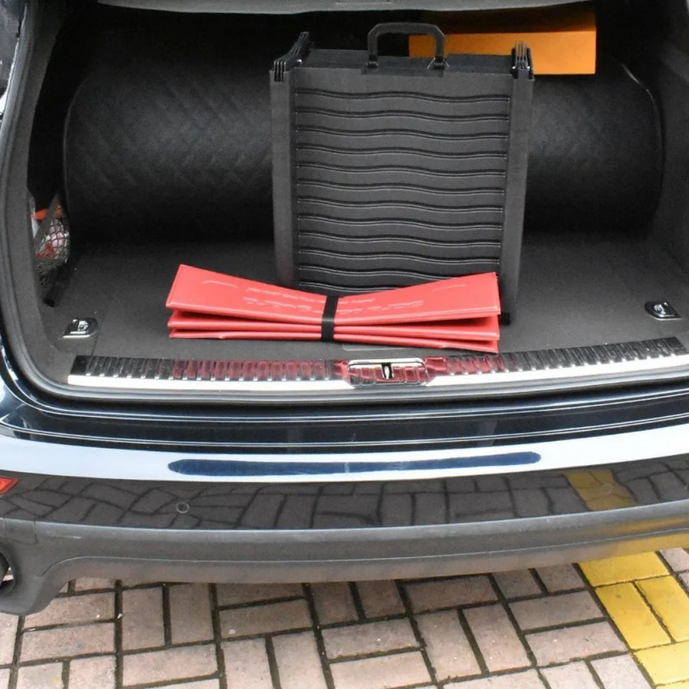 Foldable Pet Climbing Ladder Stair Mat for Vehicle & Home Use