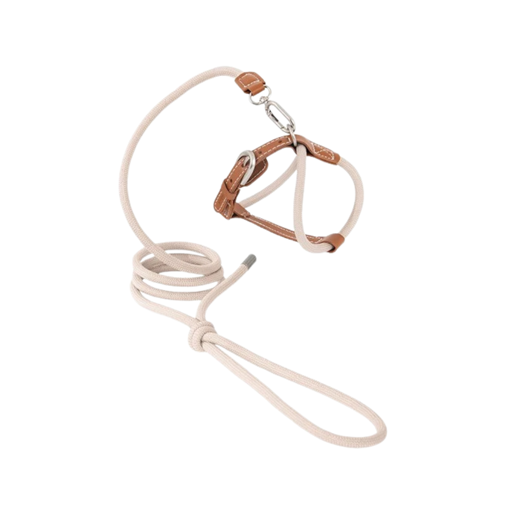 Lightweight X Shape Cat Harness Leash Set Escape Proof