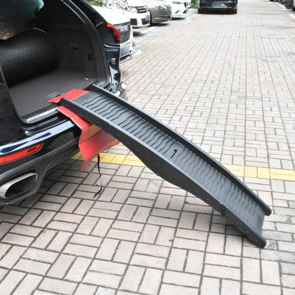 Foldable Pet Climbing Ladder Stair Mat for Vehicle & Home Use