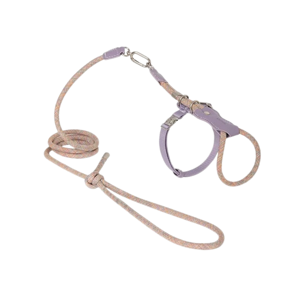 Escape Proof Cat Harness Leash Set Lightweight Adjustable
