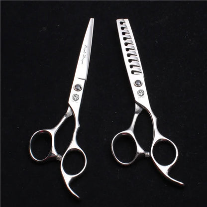 Forbici Professionali da Toelettatura 6" in Acciaio 440C