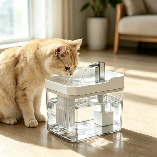 Fontanella Automatica per Gatti con Filtro e Pompa USB