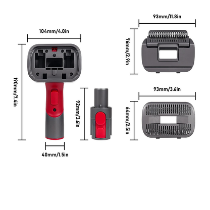 Spazzola 2 in 1 per Toelettatura e Rimozione del Pelo