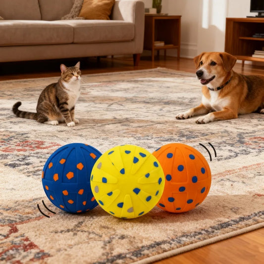 Smart Dog Toy Ball Jumping Bouncing ETPU Interactive