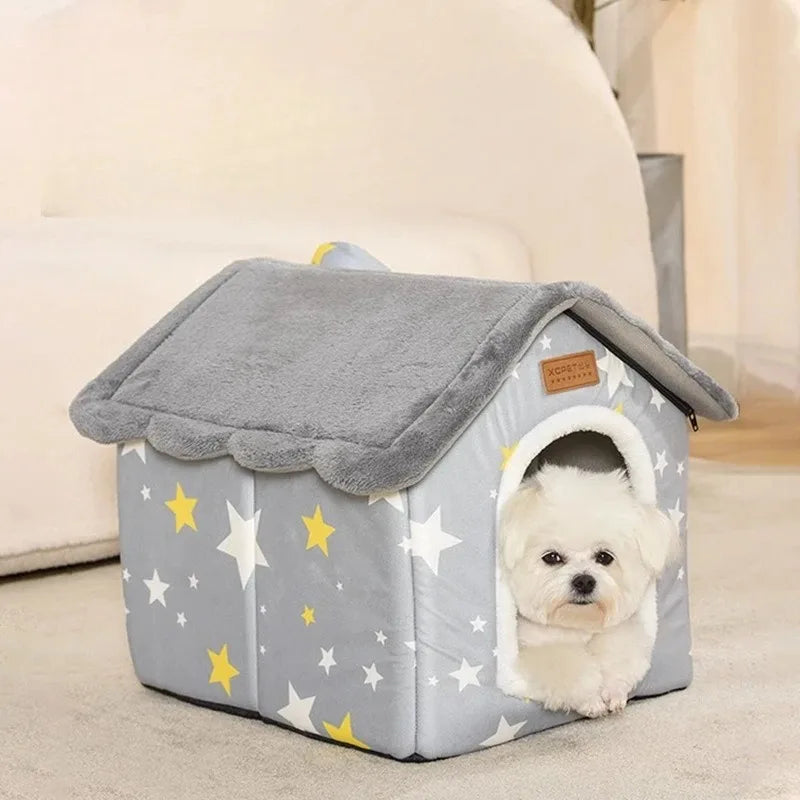 Fluffy Dog Bed Washable Pet Sofa Cushion for Cats