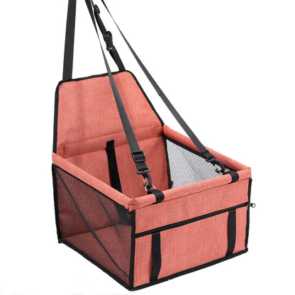 Premium Dog/Cat Car Seat Cushion Hanging Bag for Travel