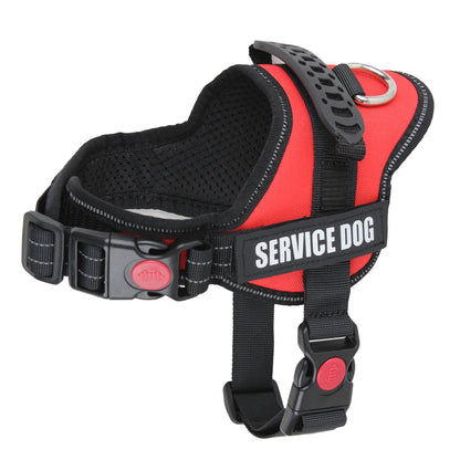 Custom Patch Dog Harness No Pull Reflective Adjustable Vest