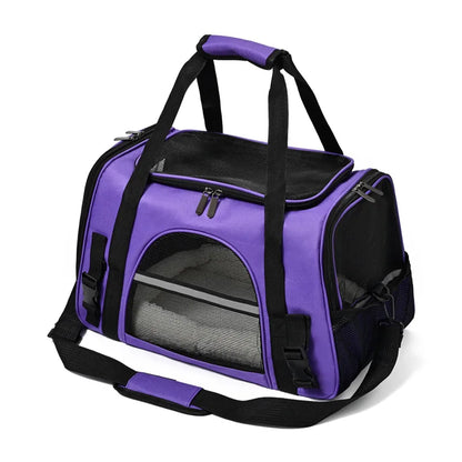 Portable Pet Carrier Bag Breathable Foldable Cat Dog Travel