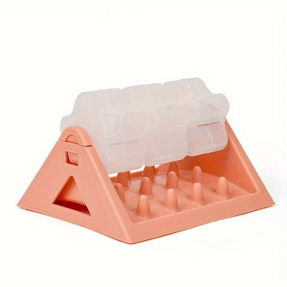 Interactive Dog Puzzle Feeder Slow Food Dispenser Toy