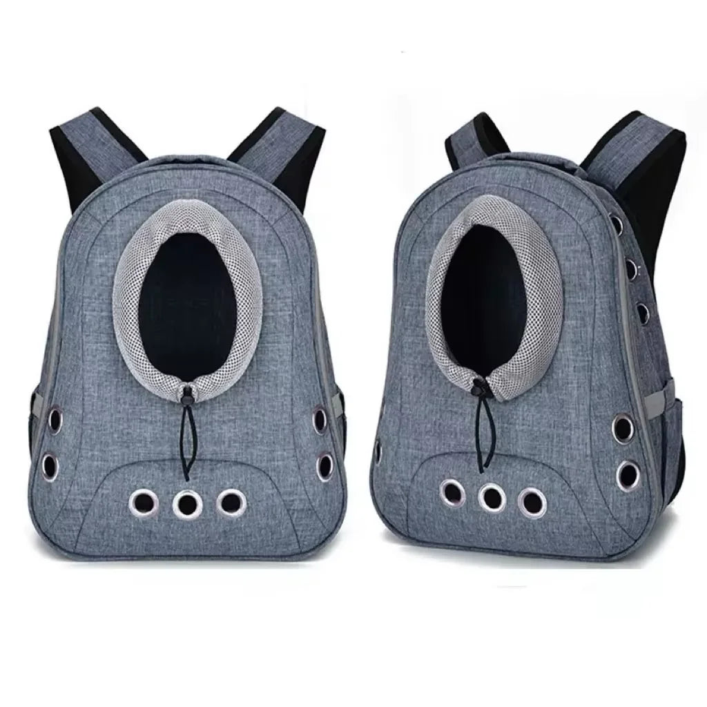 Breathable Pet Carrier Backpack with Head-Out Design