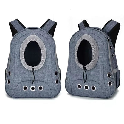 Breathable Pet Carrier Backpack with Head-Out Design