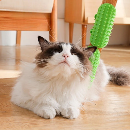 Silicone Cat Grooming Brush Hair Remover Massage Comb