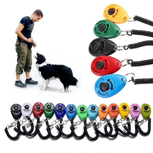 Clicker per Addestramento di Cani e Gatti con Cinturino