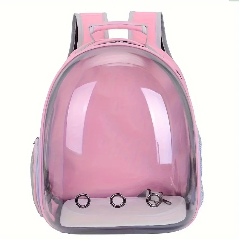 Transparent Cat Backpack Carrier Breathable Pet Travel Bag