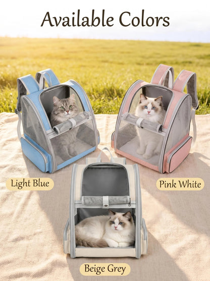 Zaino Trasportino Espandibile per Cani e Gatti