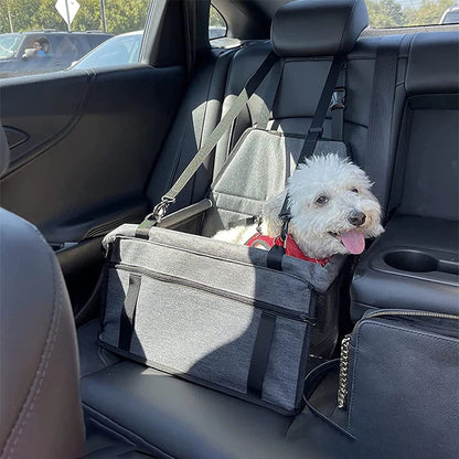 Premium Dog/Cat Car Seat Cushion Hanging Bag for Travel
