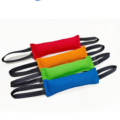 Dog Tug Toy Jute Bite Pillow Durable Training Toy