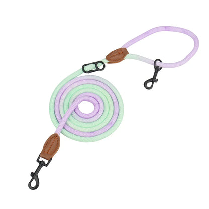 Hands Free Dog Leash Adjustable Crossbody Double Leash