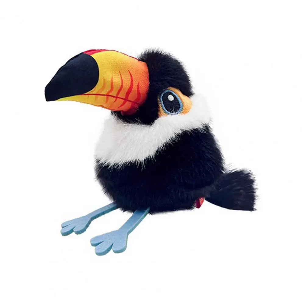 Vibrating Cat Toy Rechargeable Flapping Plush Interactive