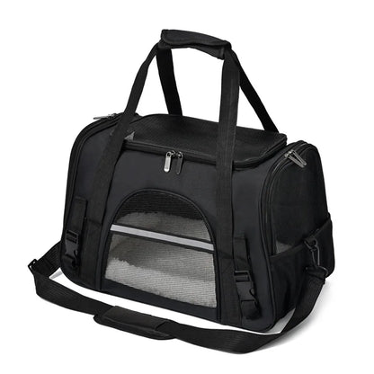 Portable Pet Carrier Bag Breathable Foldable Cat Dog Travel