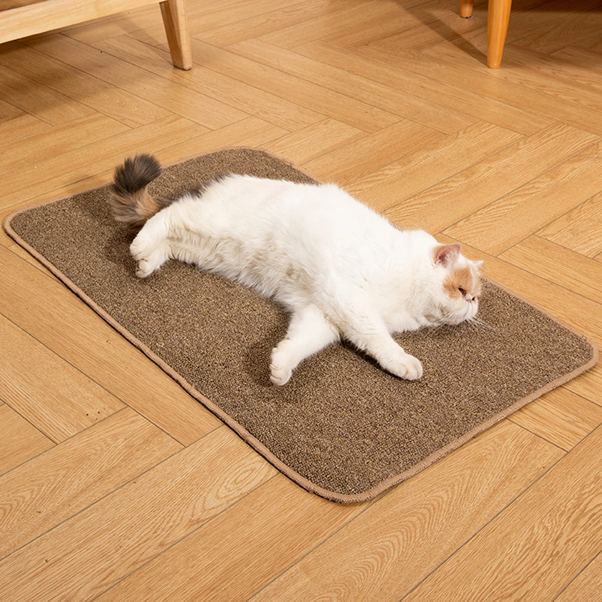 Large Cat Scratching Mat Carpet Non Slip Sofa Protector