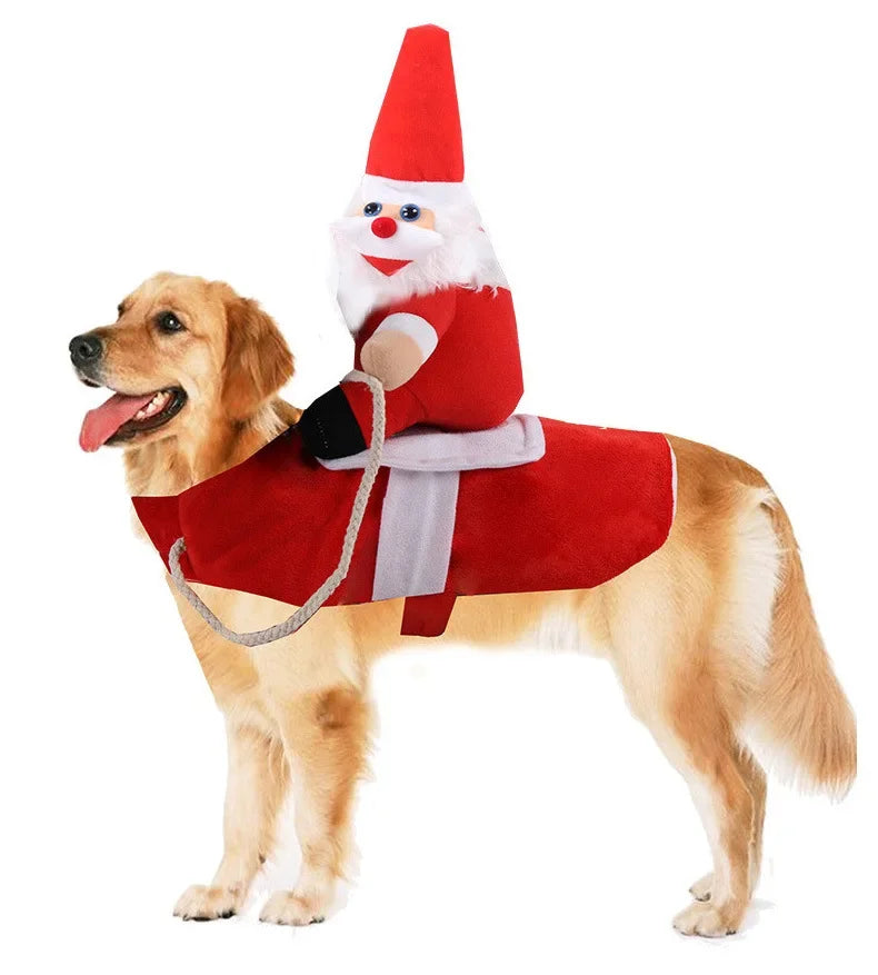 Funny Cowboy Dog Costume Halloween Pet Cosplay Outfit