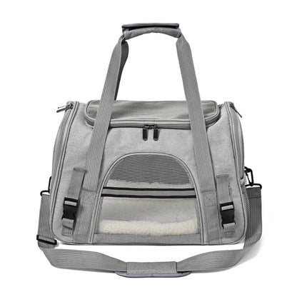 Portable Pet Carrier Bag Breathable Foldable Cat Dog Travel