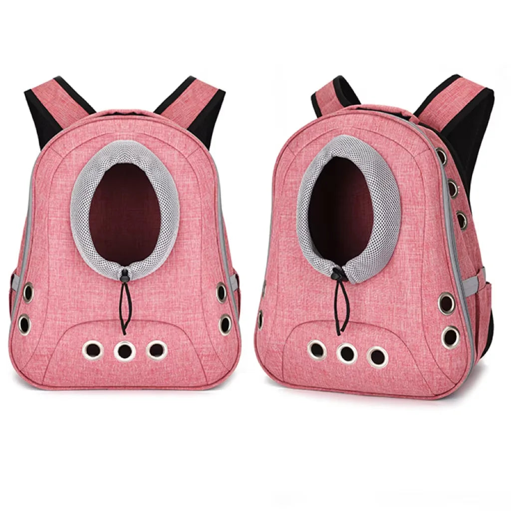 Breathable Pet Carrier Backpack with Head-Out Design
