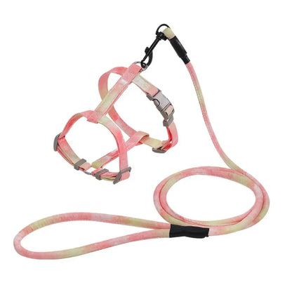 Adjustable Cat Harness and Leash Set Escape Proof Lightweight
