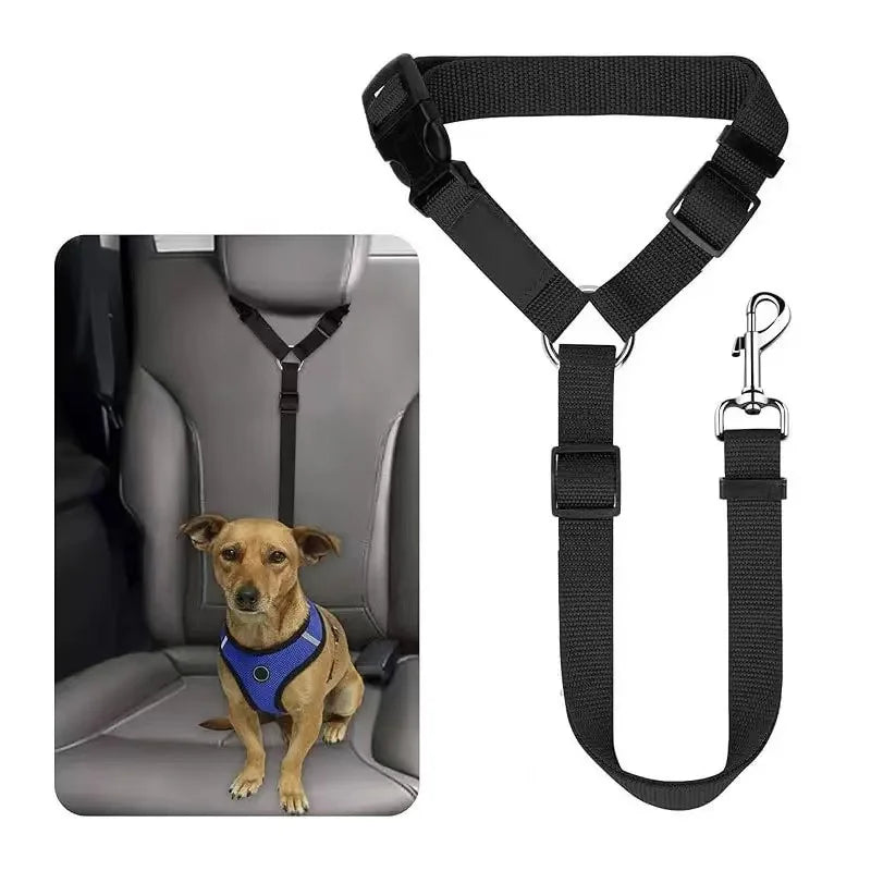 Adjustable Pet Dog & Cat Seat Belt for Car Safety