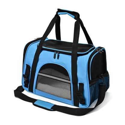 Portable Pet Carrier Bag Breathable Foldable Cat Dog Travel