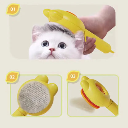 Kit da Toelettatura 3 Pezzi per Gatti e Cani