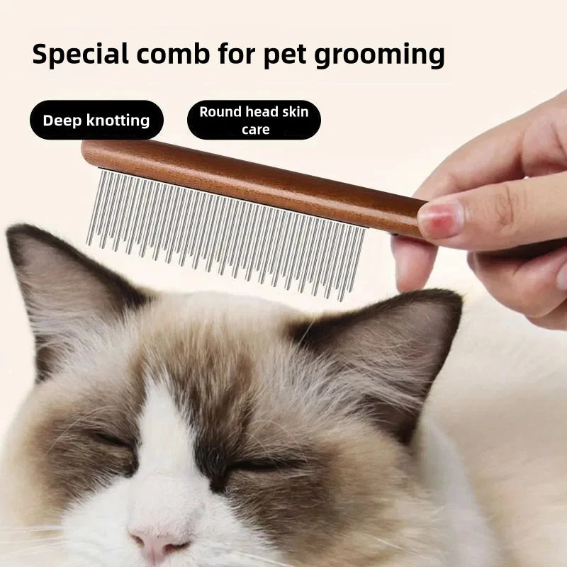 Kit Completo per Toelettatura di Gatti con Forbici e Pettini