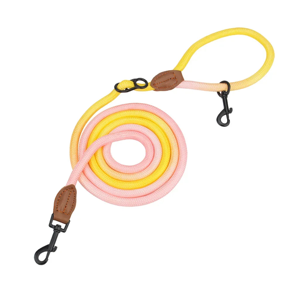 Hands Free Dog Leash Adjustable Crossbody Double Leash