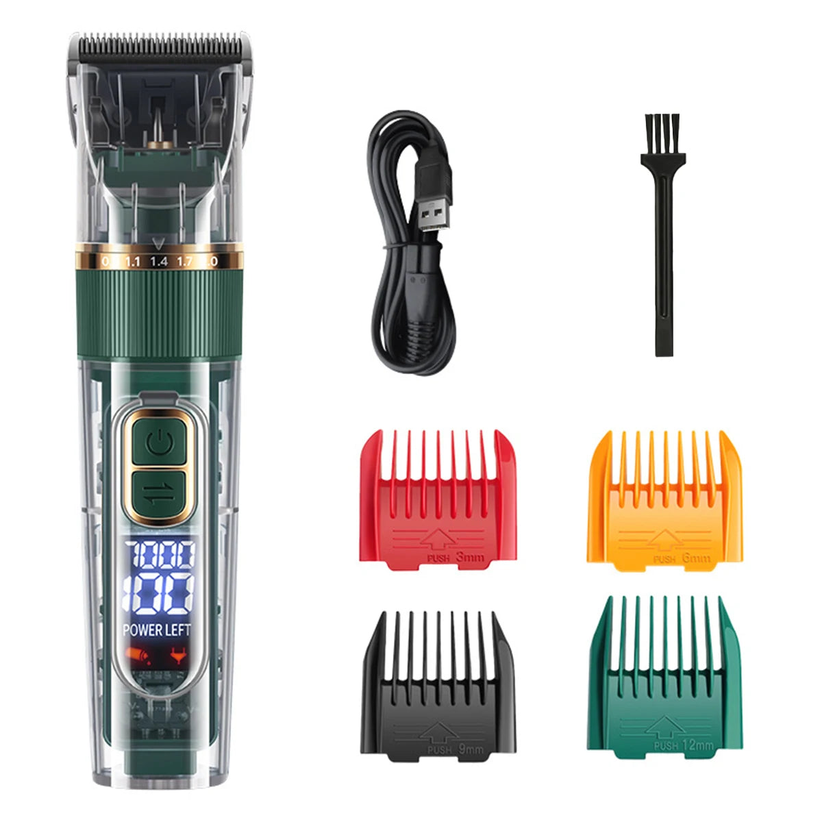 Professional Pet Hair Clipper USB Rechargeable Silent