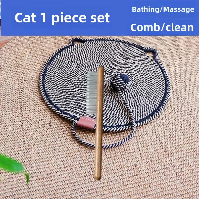 Kit Completo per Toelettatura di Gatti con Forbici e Pettini