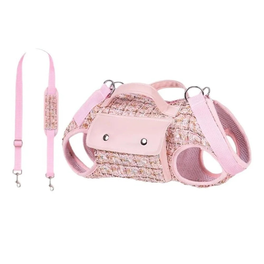 Stylish Dog Cat Carrier Backpack Breathable Pet Travel Bag