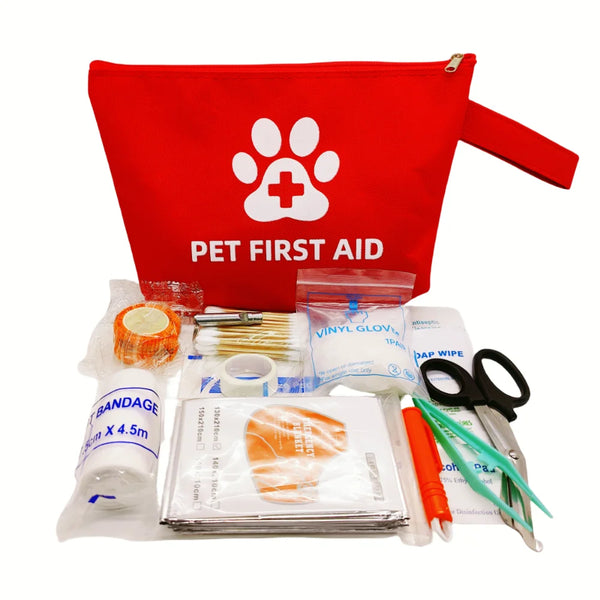 Kit di Primo Soccorso per Cani e Gatti da Viaggio