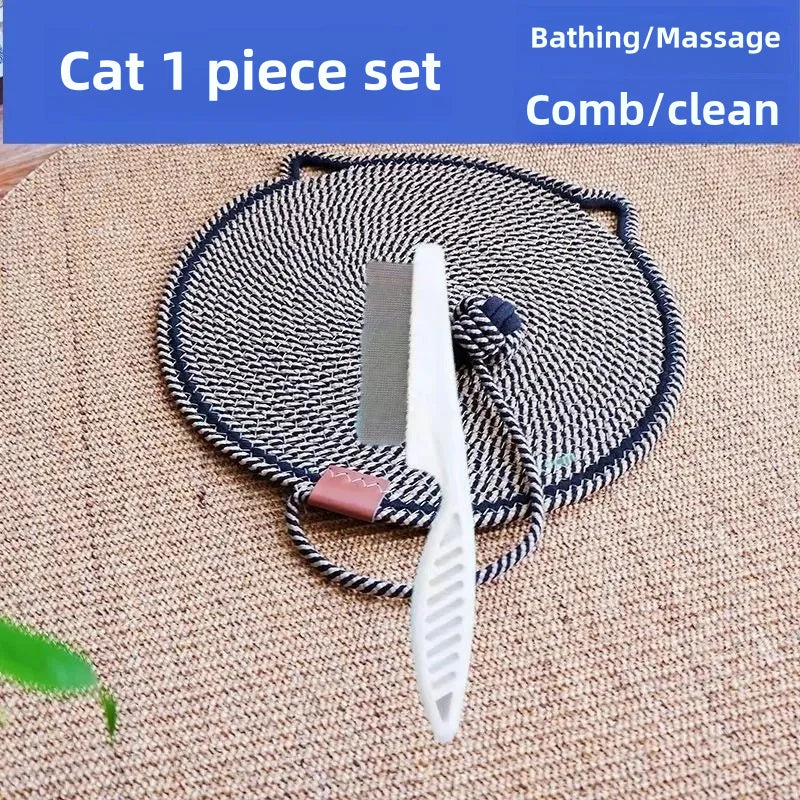 Kit Completo per Toelettatura di Gatti con Forbici e Pettini