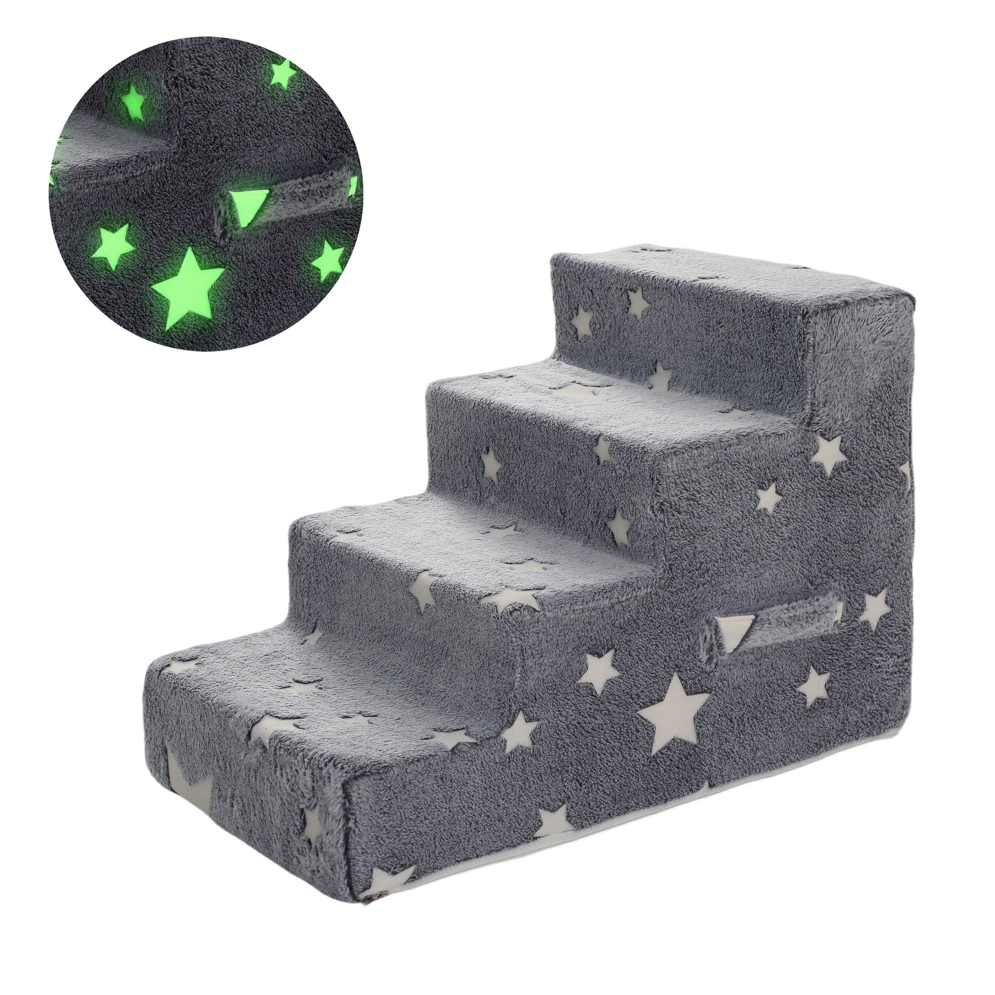 Dog Stairs Pet Ramp 3 4 Step Ladder Washable