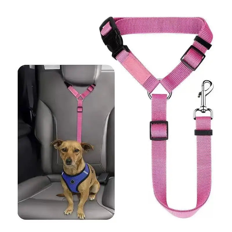Adjustable Pet Dog & Cat Seat Belt for Car Safety